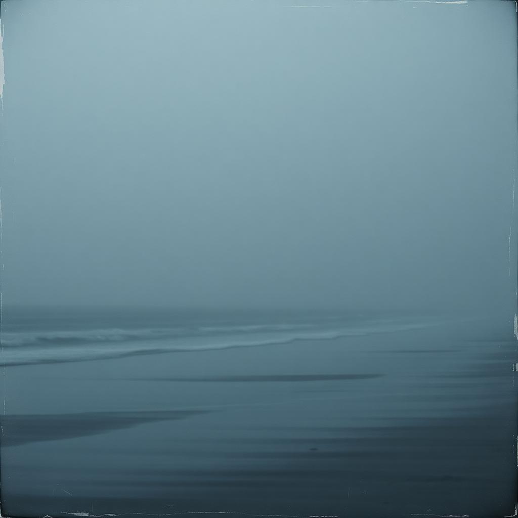 Weathered coastline at dusk